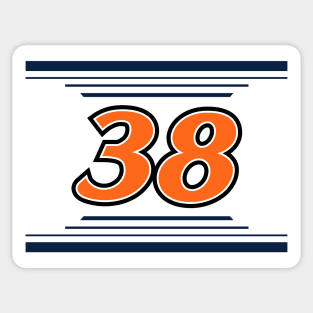 Todd Gilliland #38 2024 NASCAR Design Sticker